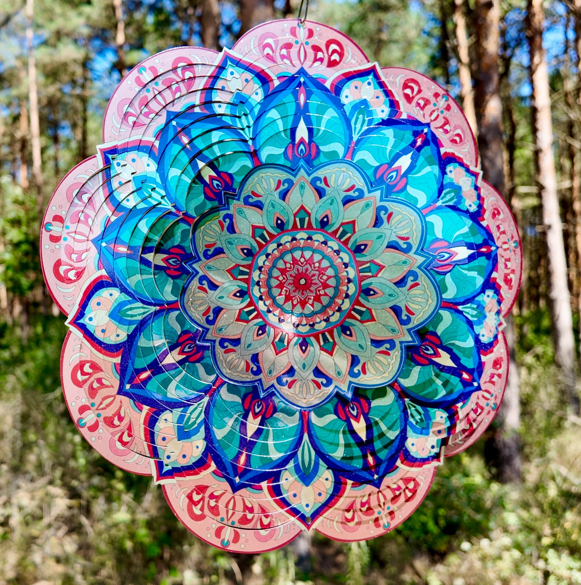 Mandala 30cm - 9900Ft (Katt a képre a videóhoz) /Átmeneti készlethiány/